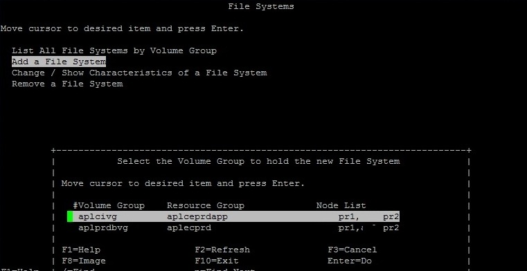 aix hacmp boost file system