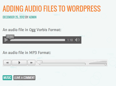 audio player plugin wordpress file not found
