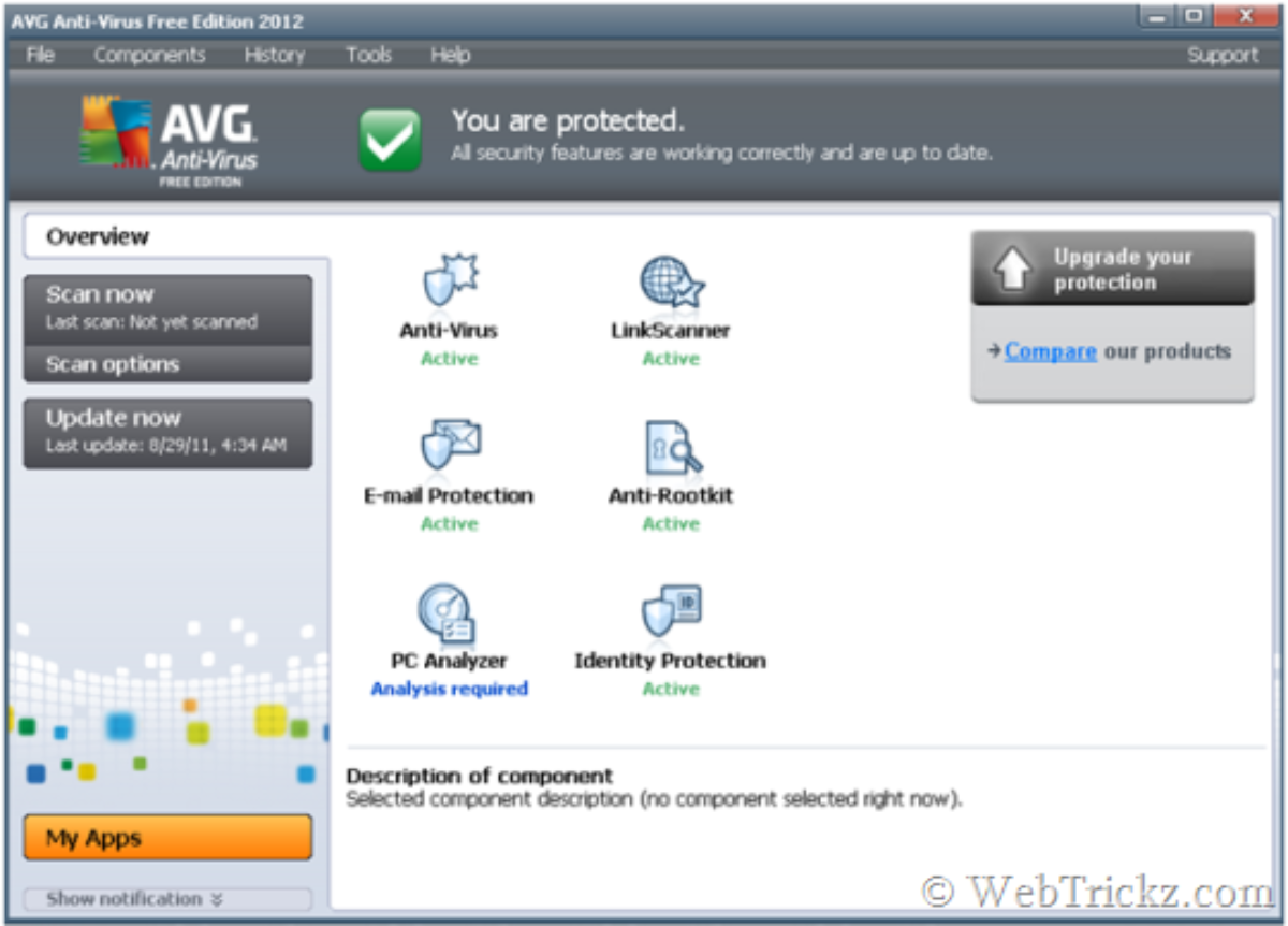 avg antivirus 2012 download gratuito come per Windows 7 64 bit