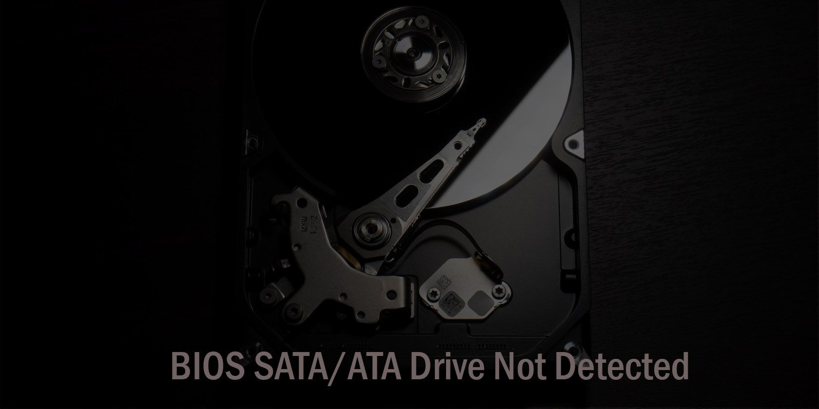 bios cannot detect hard disk sata
