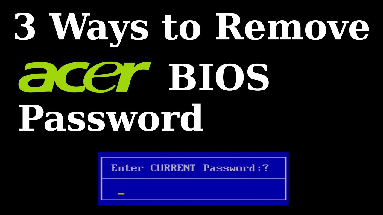bios trazi password
