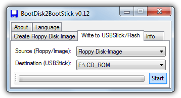 copy floppy boot compact disk usb