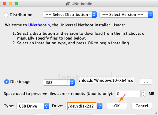 Universal Series Bus Boot Disk ISO OS X erstellen