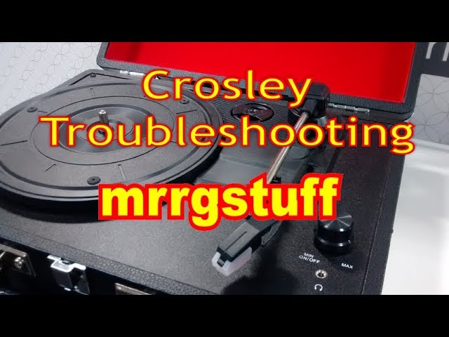 crosley troubleshooting