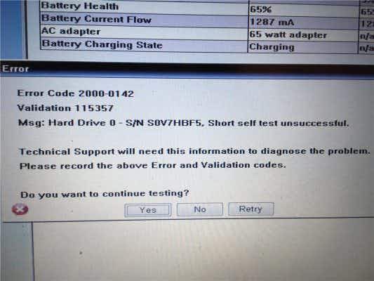 código de error de Dell 0142 corregir