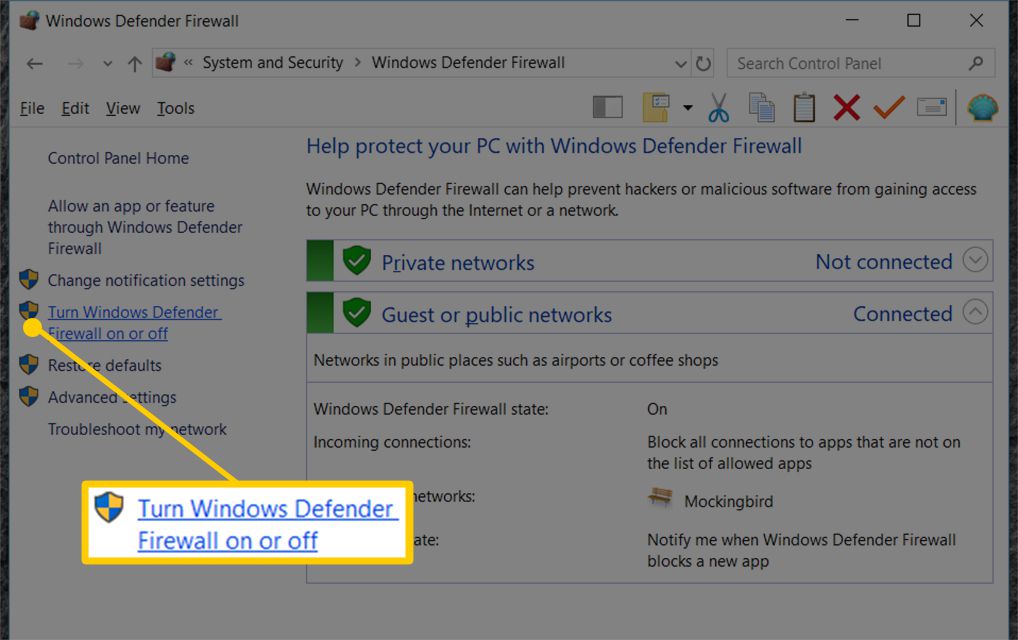 Windows Firewall Vista deaktivieren