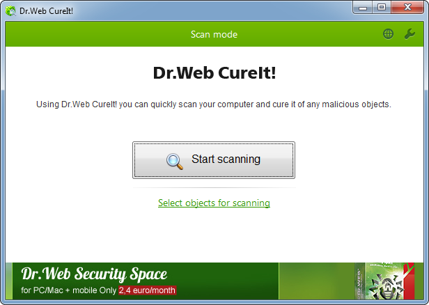 dr web curit antivirus
