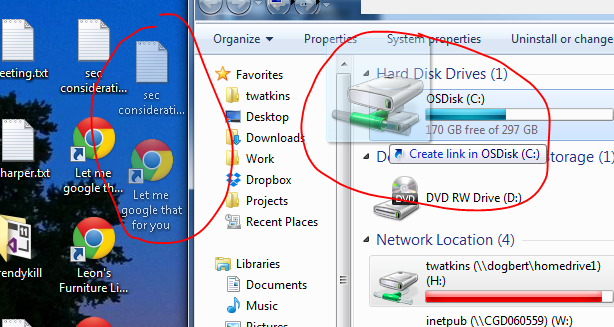 drag & drop photos in windows 7