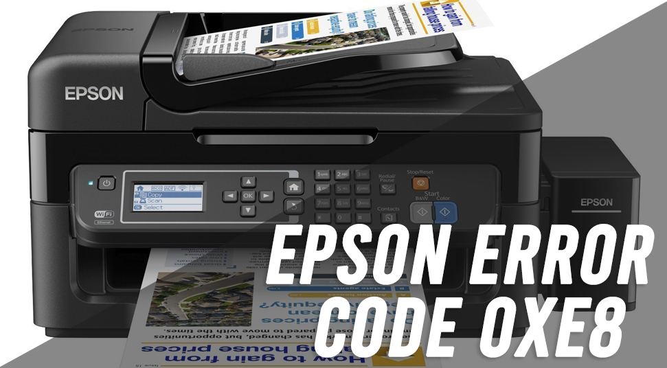 Epson telefax kod błędu 0408