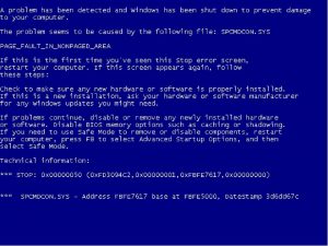 Fehler Alabama installiert Windows XP