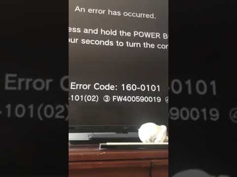 código de error 0101