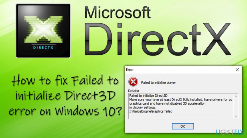 error* by window display initialization failure