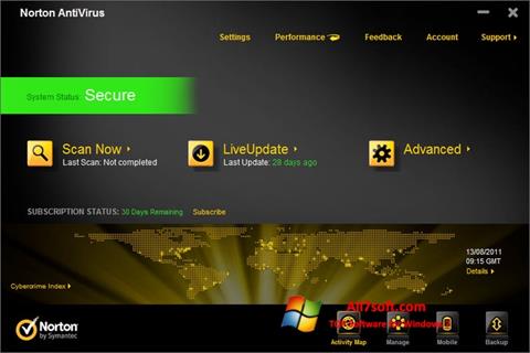 kostenlose Abholung von Norton Antivirus für Windows 7 2011