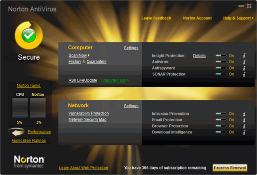 free norton antivirus full version download 2010