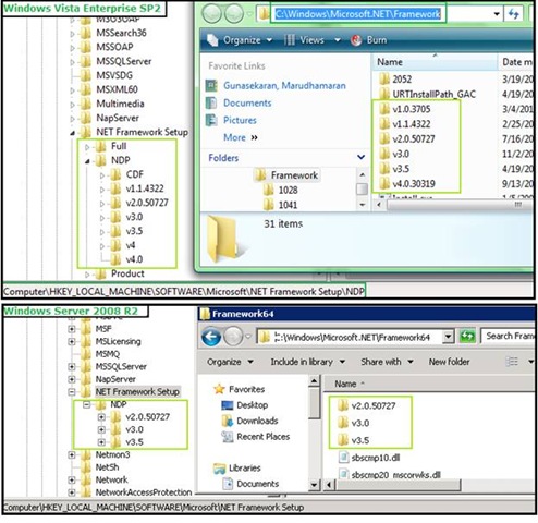 carpeta gac en Windows System 2003