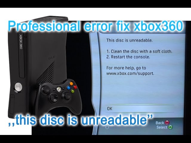 game error this disk is unreadable