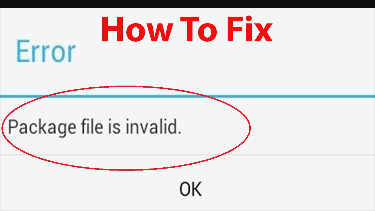 файл пакета обновлений Google Plus недействителен