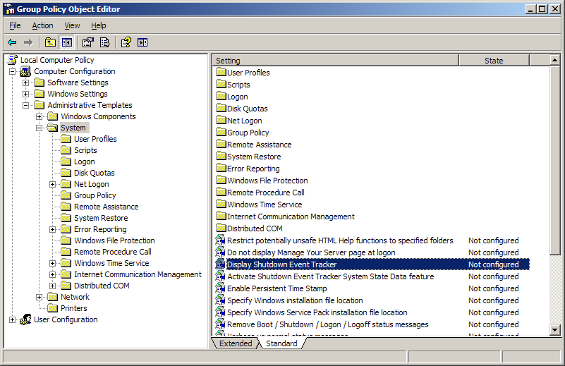 come abilitare l'accesso automatico in Windows Server 2003