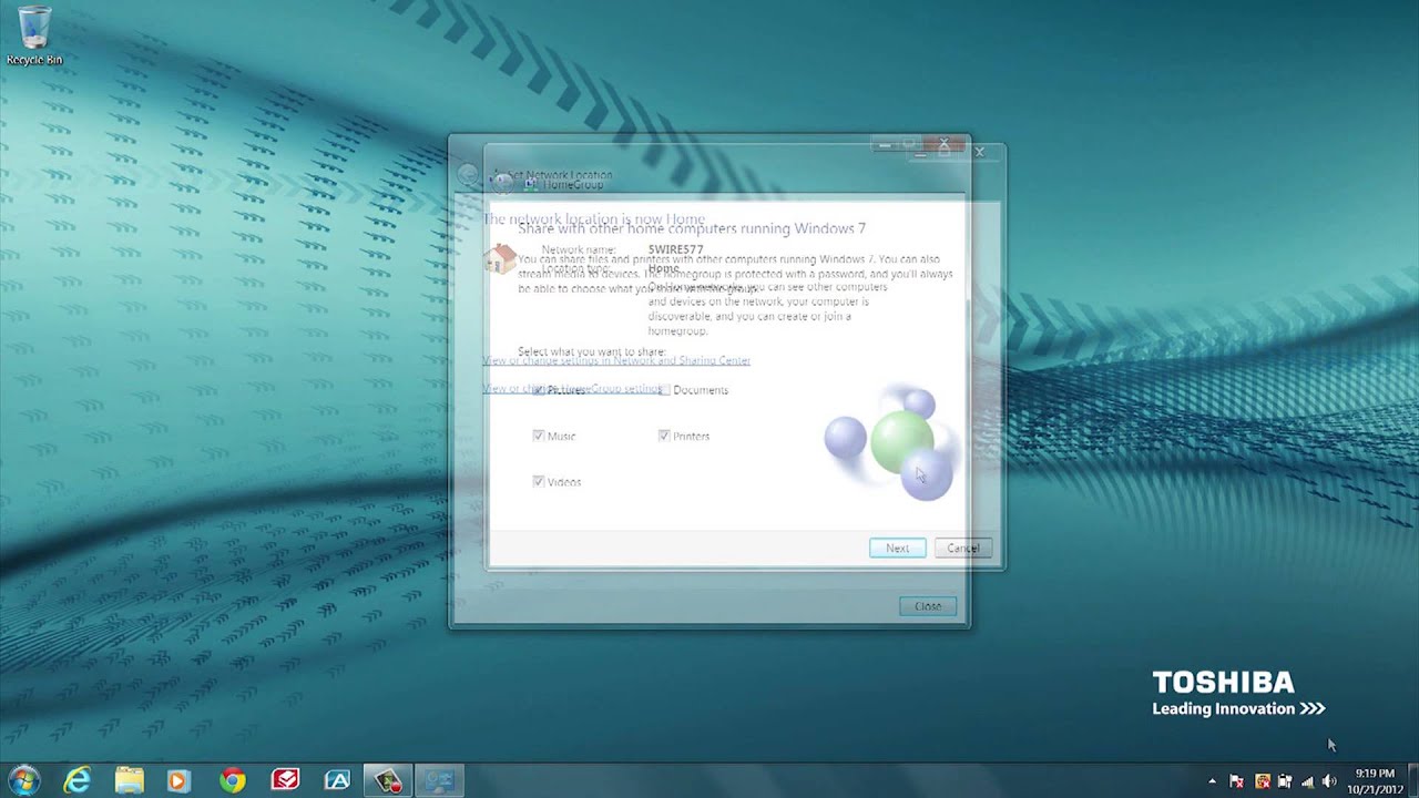 So aktivieren Sie das WLAN-Leben in Windows 7 Toshiba Laptop