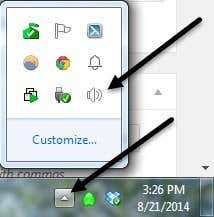 how to get look icon on taskbar in Vista