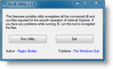 internet explorer zadbaj o narzędzie dla Windows XP