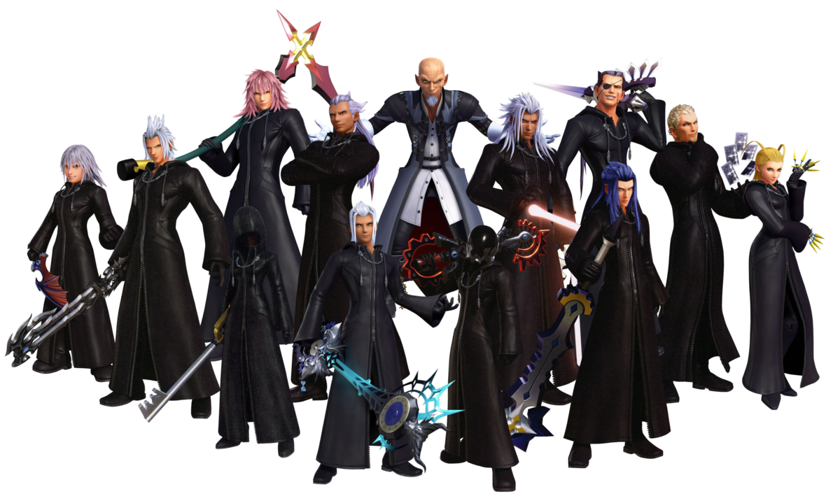 kingdom Hearts Organization 13 Bios