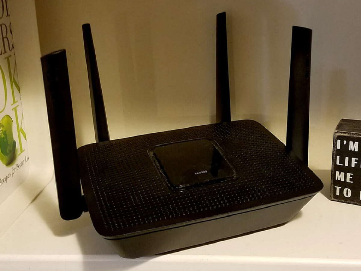 linksys router server fail to found