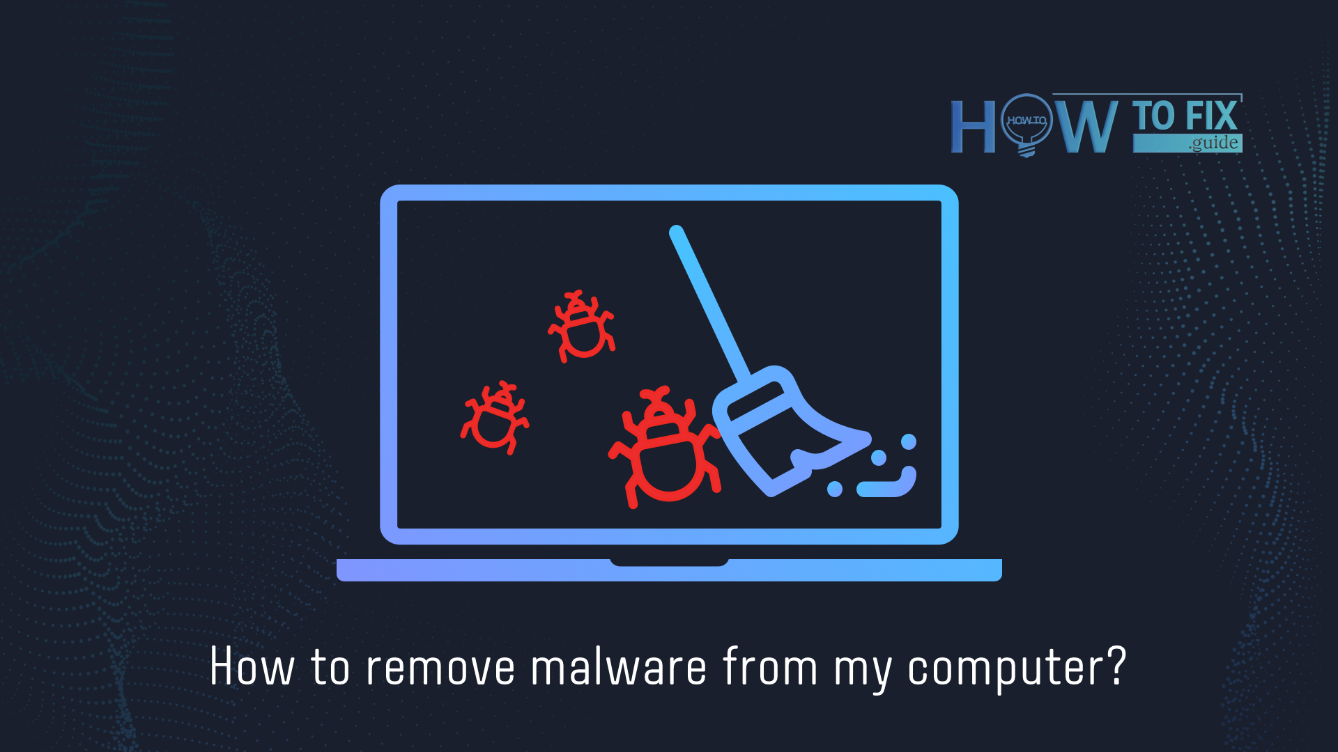 malware handmatige reparatie