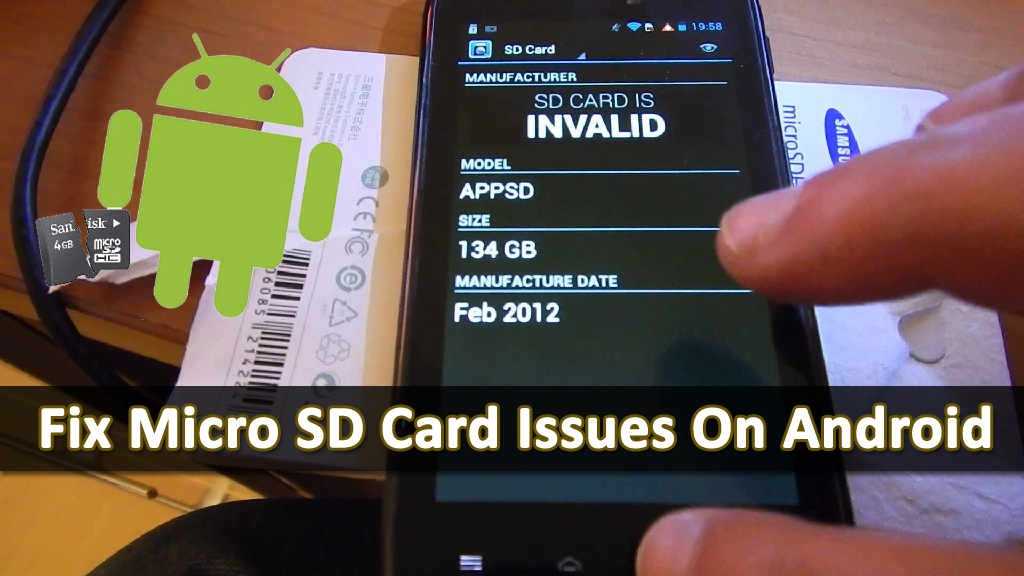 Problemen met micro SD-kaart oplossen