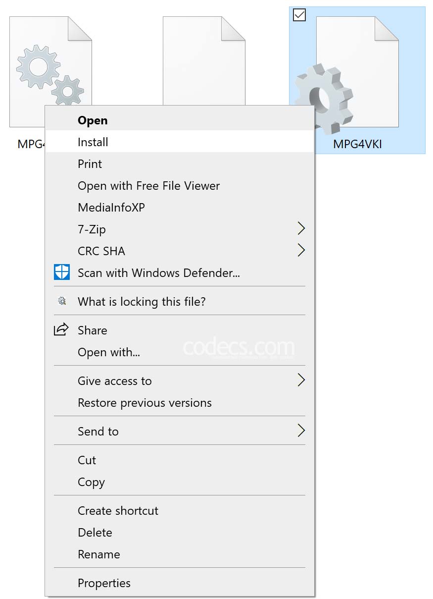 microsoft mpeg 4 v2 codec