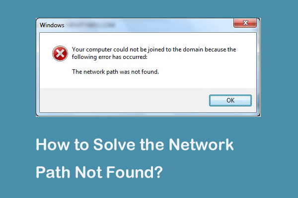 network road not found on xp
