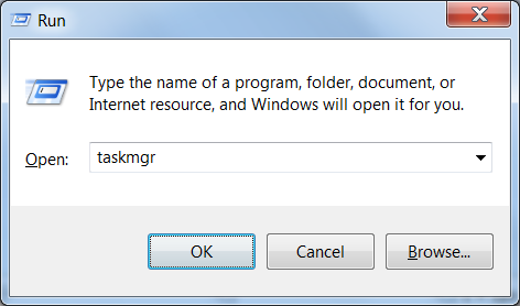 open task manager from dos
