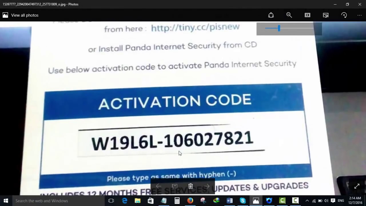 code antivirus panda