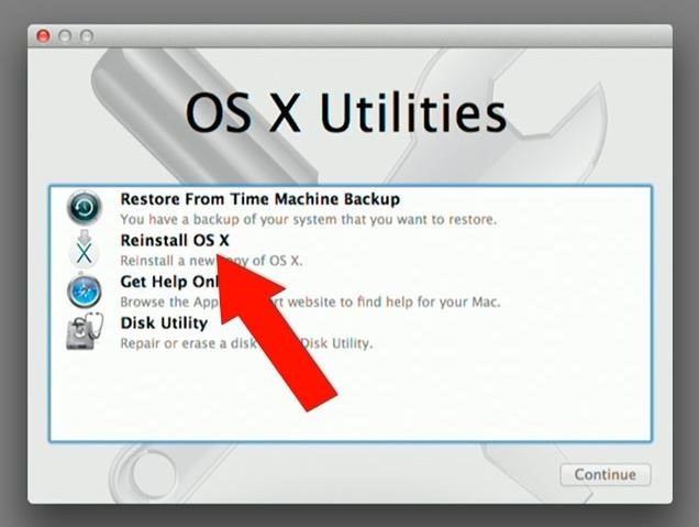 reinstall Operating System Mac Without Disk