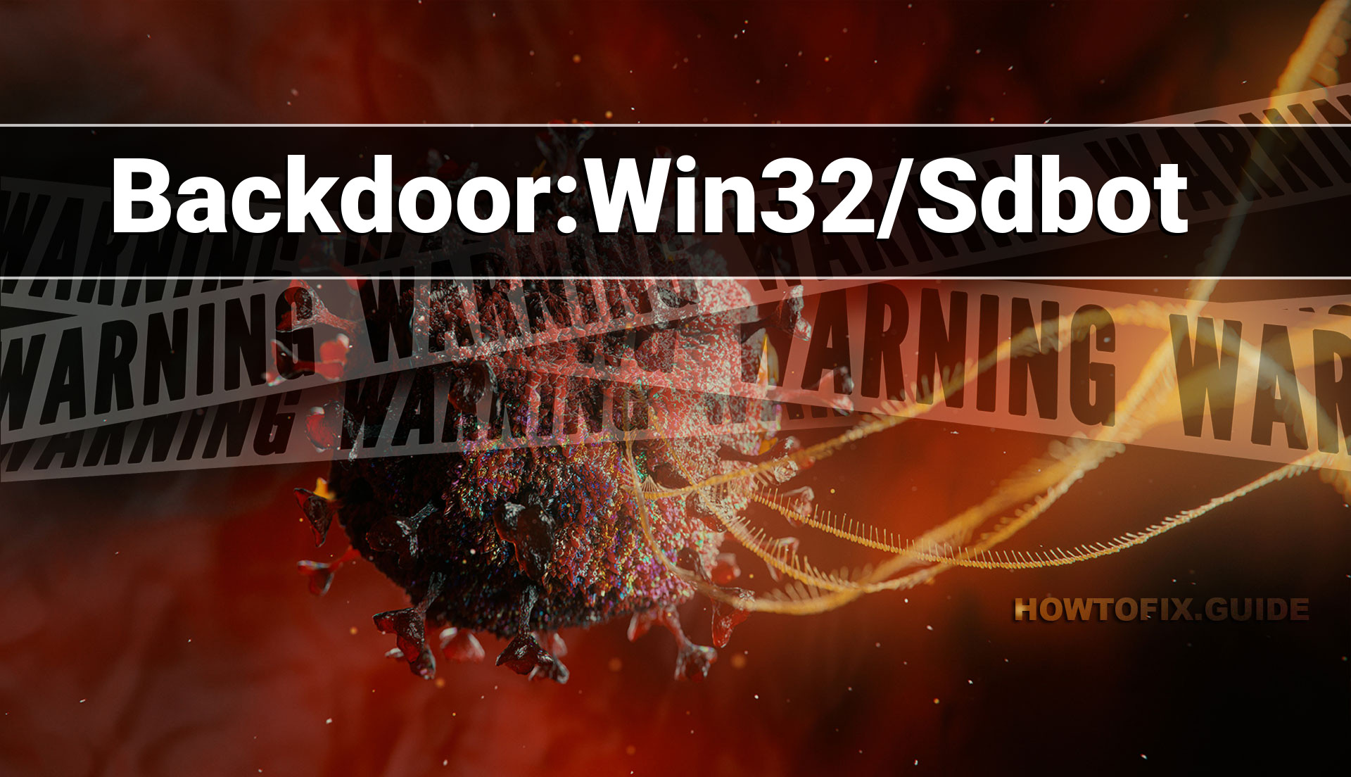 remove win32 entry sdbot