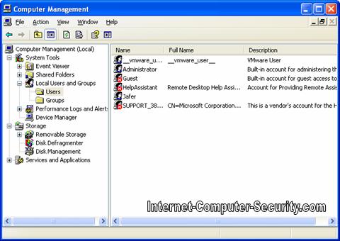 restringir el acceso al programa en la propiedad windows xp