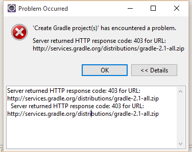 restituzione del codice di stato errore HTTP 403