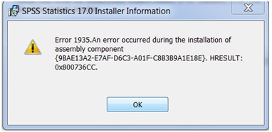 spss installation confuse 1935