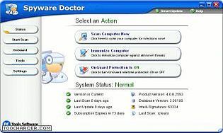 Spyware Doctor blokuje iTunes