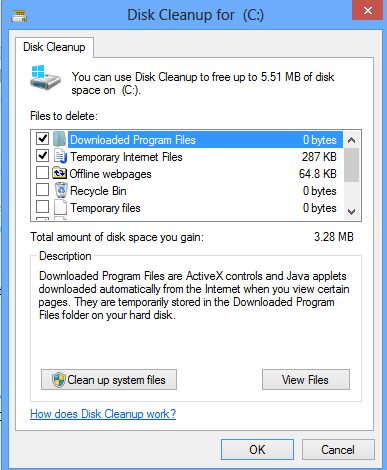 start disk pick-up windows