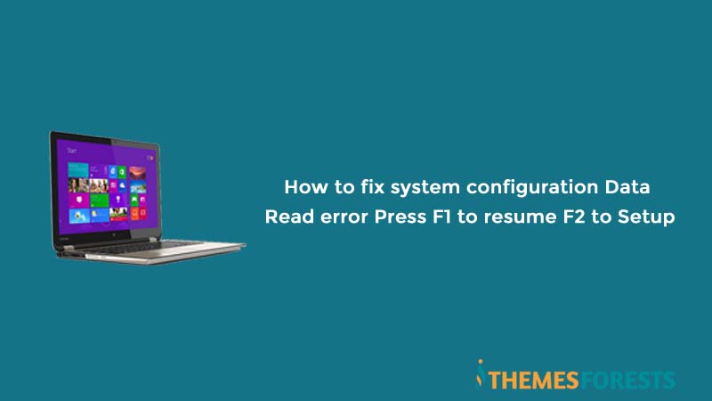 system configuration data read error gateway