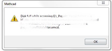 textpad error disk full while accessing