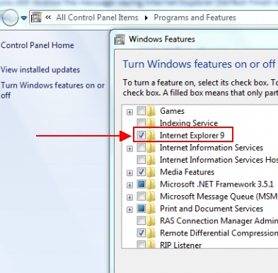 Probleme beheben, wenn Sie Internet Explorer 9 nicht installieren