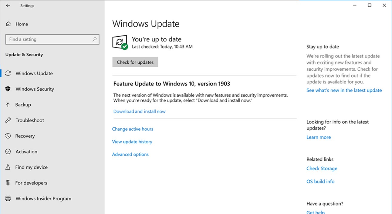actualizaciones para actualizaciones de Windows
