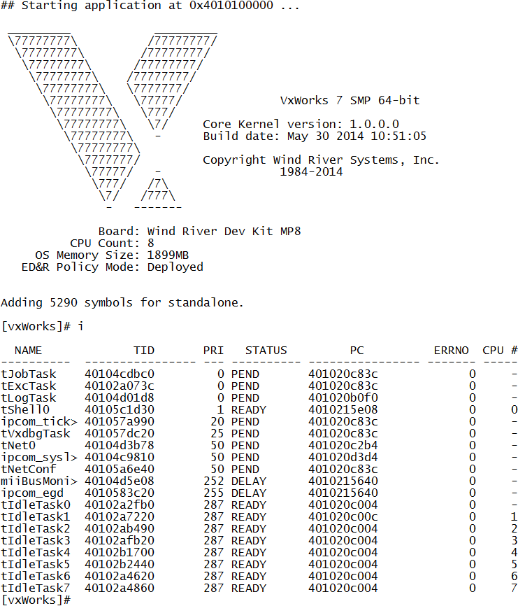 vxworks ftp computer file system