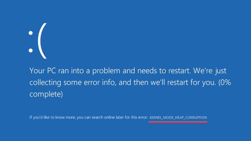 Windows 10 Kernel beschädigt