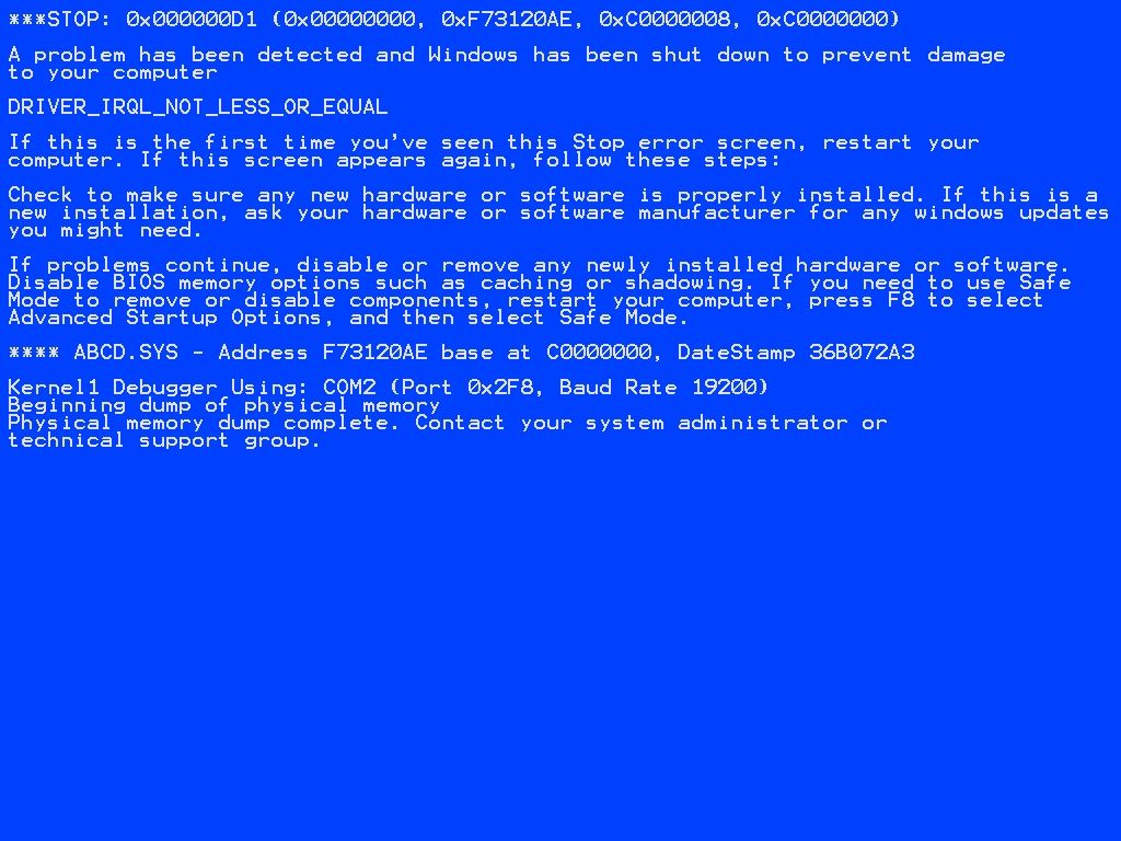 errore dello sfondo di Windows 7