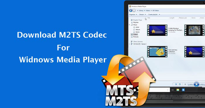 windows media center m2ts codec