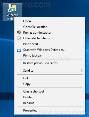 mappen genvägar i Windows aktivitetsfält