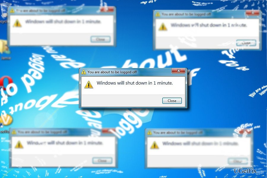 stai per essere disconnesso di nuovo in Windows 7
